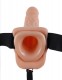 Fetish Fantasy Series 7 Inch Hollow Strap-on With  Balls - Flesh Image