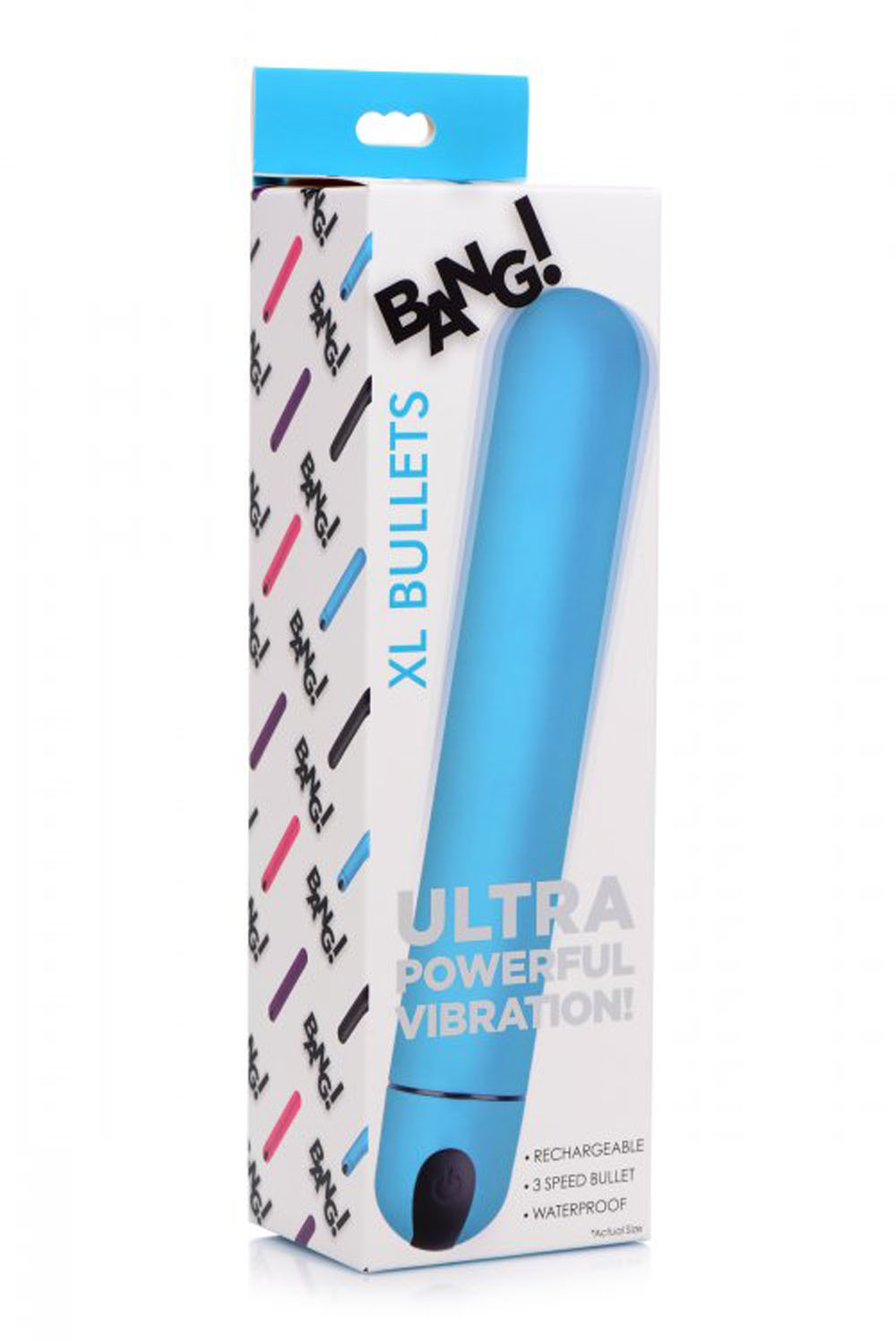 BNG AG248 BLU Bang XL Bullet Vibrator Blue Honey S Place