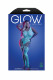 Illuminate Crotchless Teddy Bodystocking - Queen - White/blue Image