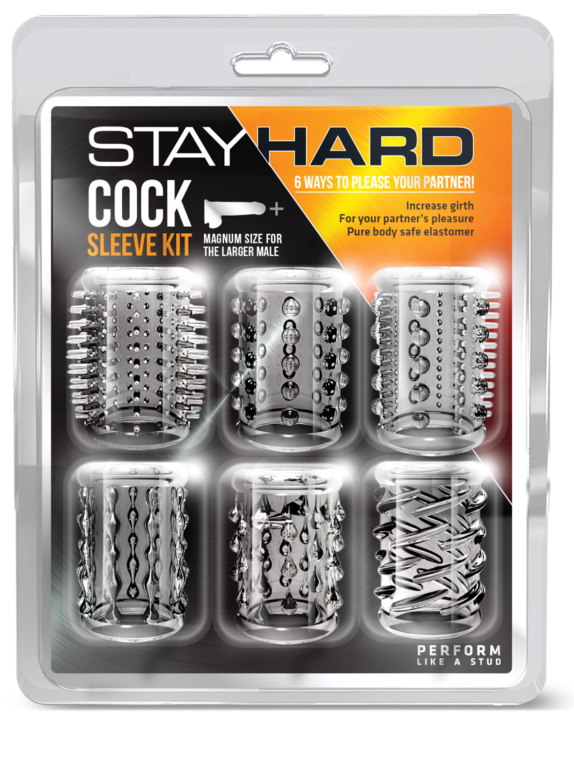 BL60612 Stay Hard Cock Sleeve Kit