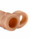 Fantasy X-Tension Perfect 2-Inch Extension With  Ball Strap - Flesh Image