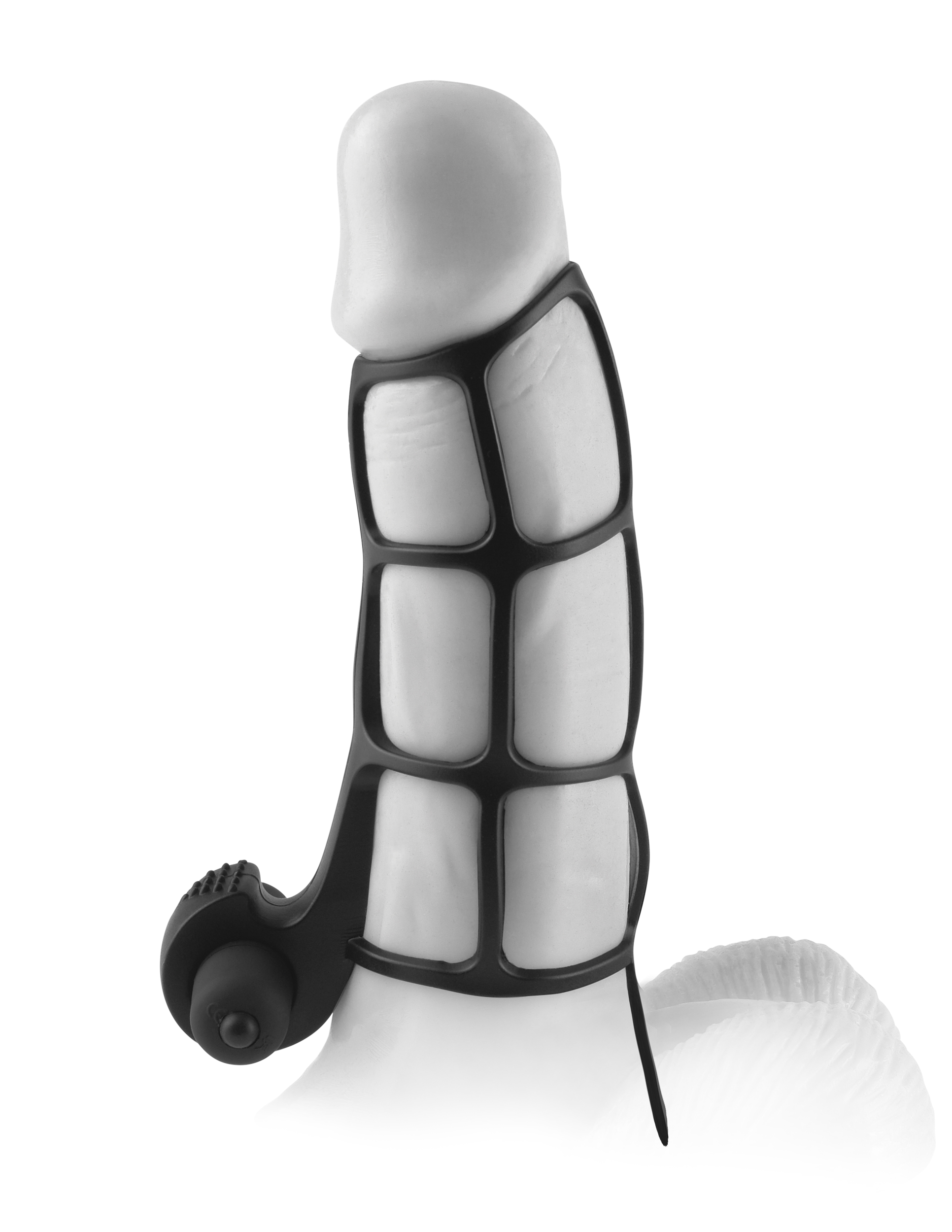 Pipedream Fantasy X-Tensions Deluxe Silicone Power Cage Black