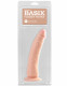 Basix Rubber Works - Slim 7 Inch With Suction Cup - Flesh Image