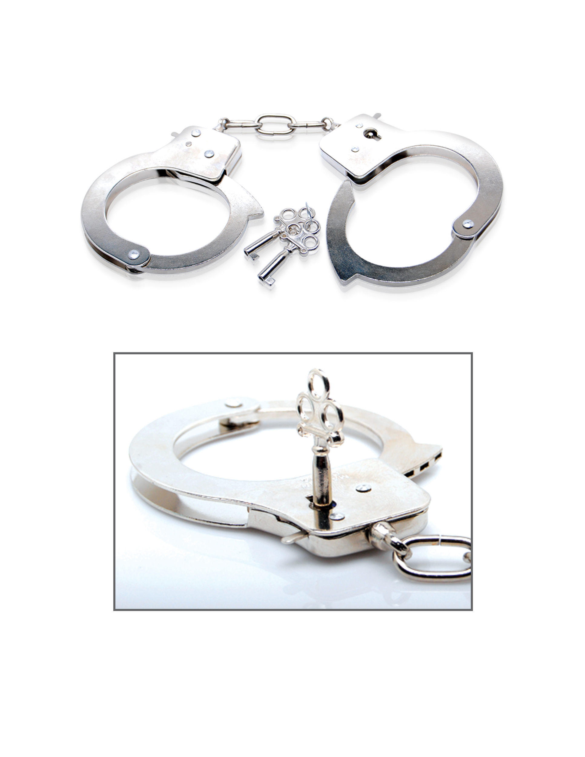 PD440800 Fetish Fantasy Series Limited Edition Metal Handcuffs Honey's