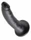 King Cock 7-Inch Cock - Black Image