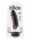 King Cock 8-Inch Cock - Black Image