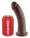 King Cock 8-Inch Cock Brown Image