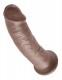 King Cock 9-Inch Cock - Brown Image