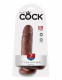 King Cock 7-Inch Cock Brown Image