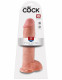 King Cock 11-Inch Cock With Balls - Flesh Image