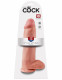 King Cock 12 Inch Cock With Balls - Flesh Image