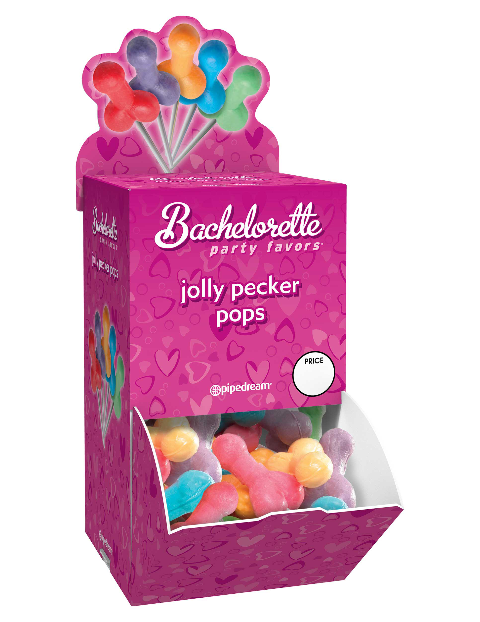 PD742999D Bachelorette Party Favors Jolly Pecker Pops 50 Piece