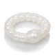Pearl Beaded Prolong Rings - White Image