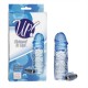 Up Extended It Up Vibrating Extension  Sleeve - Blue Image