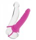 Silicone Love Rider Dual Penetrator - Pink Image