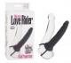 Silicone Love Rider Dual Penetrator - Black Image