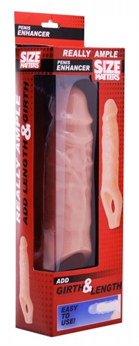 Xr Brands Really Ample Penis Enhancer Sleeve Hp-Sm-Ad425Fl