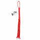 Sex and Mischief Rope Flogger - Red Image