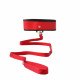 Sex and Mischief Leash and Collar - Red Image