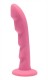 Ripples Silicone Dildo Strap on Compatible - Pink Image