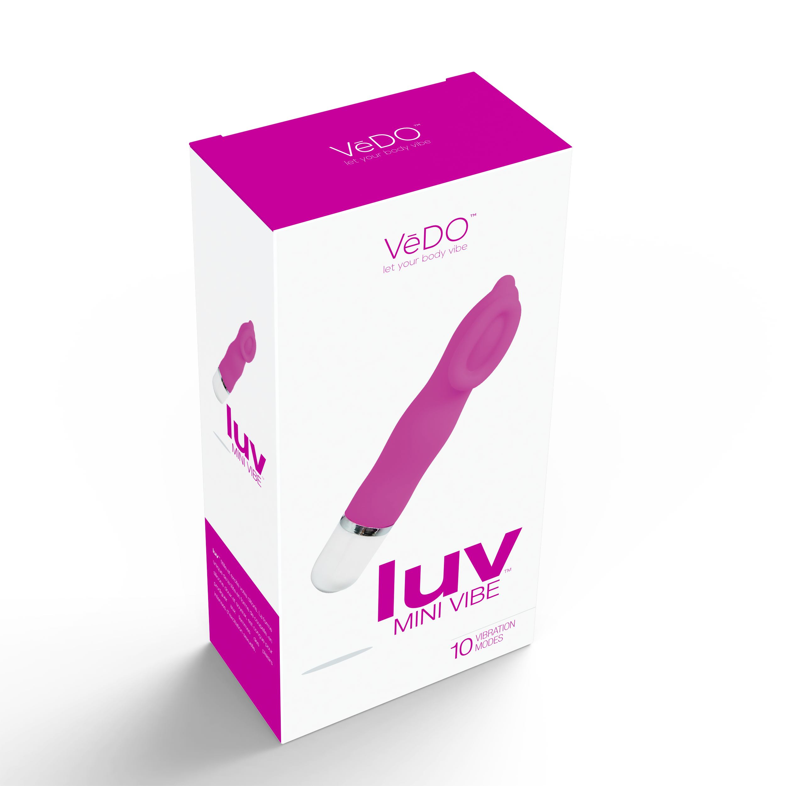 Quiver Vibrator - Hot in Bed Pink main image 1