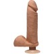 The D - Perfect D Vibrating 8 Inches - Caramel Image