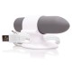 Charged Positive Rechargeable Vibe - Grey Image