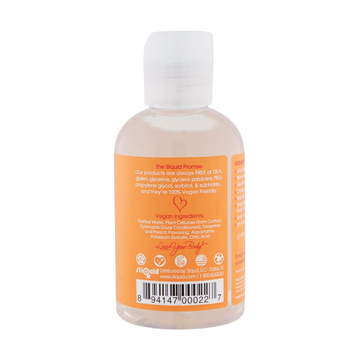 Sliquid Naturals Sizzle Water-Based Stimulating Lubricant 4.2 Oz