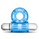 Stay Hard 10 Function Vibrating Bull Ring - Blue Image