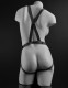 Dillio Pink - 6 Inch Strap-on Suspender Harness  Set Image