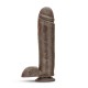 Dr. Skin - Mr. Mister 10.5 Inch Dildo With Suction  Cup - Chocolate Image
