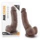 Dr. Skin - Mr. Mayor 9 Inch Dildo With Suction  Cup - Chocolate Image