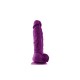 Coloursoft 5 Inch Soft Dildo - Purple Image