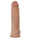 King Cock  12 Inch Cock With Balls - Tan Image