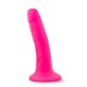 Neo - 5.5 Inch Dual Density Cock - Neon Pink Image