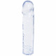 Crystal Jellies Classic Dong 8 Inch - Clear Image