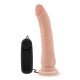Dr. Skin - 8.5 Inch Vibrating Realistic Cock  With Suction Cup - Vanilla Image