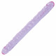 Crystal Jellies 18 Inch Double Dong - Purple Image