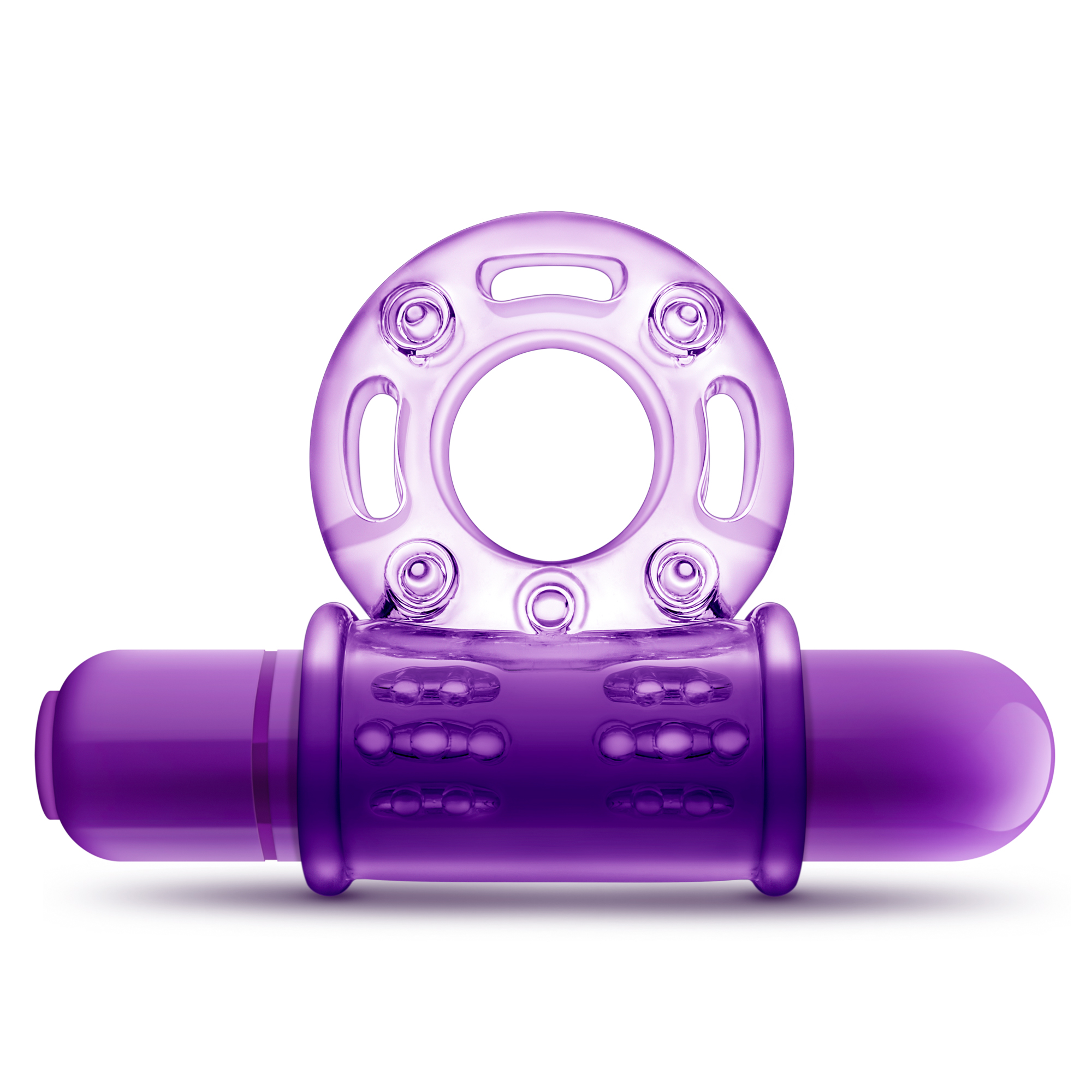 Bl 77901 Play With Me Couples Play Vibrating Cock Ring Purple Honey S Place