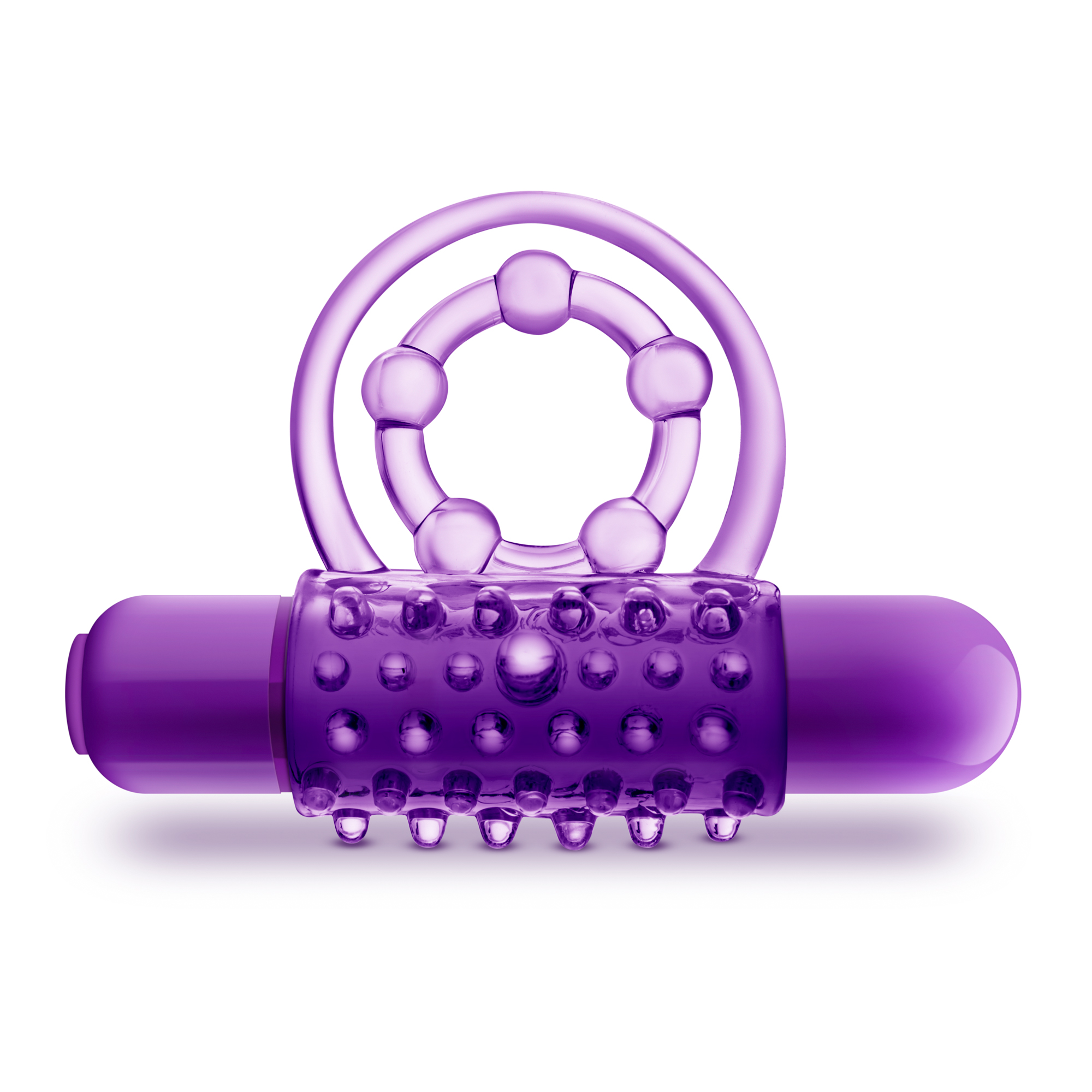 Bl 91911 Play With Me The Player Vibrating Double Strap Ring Purple Honey S Place
