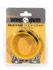Boneyard Silicone Cock Strap 3 - Snap Ring - Yellow Image