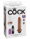 King Cock 6 Inch Squirting Cock - Tan Image