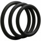Optimale 3 C Ring Set - Thin - Black Image