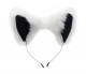 White Fox Tail Anal Plug and Ears Set Image