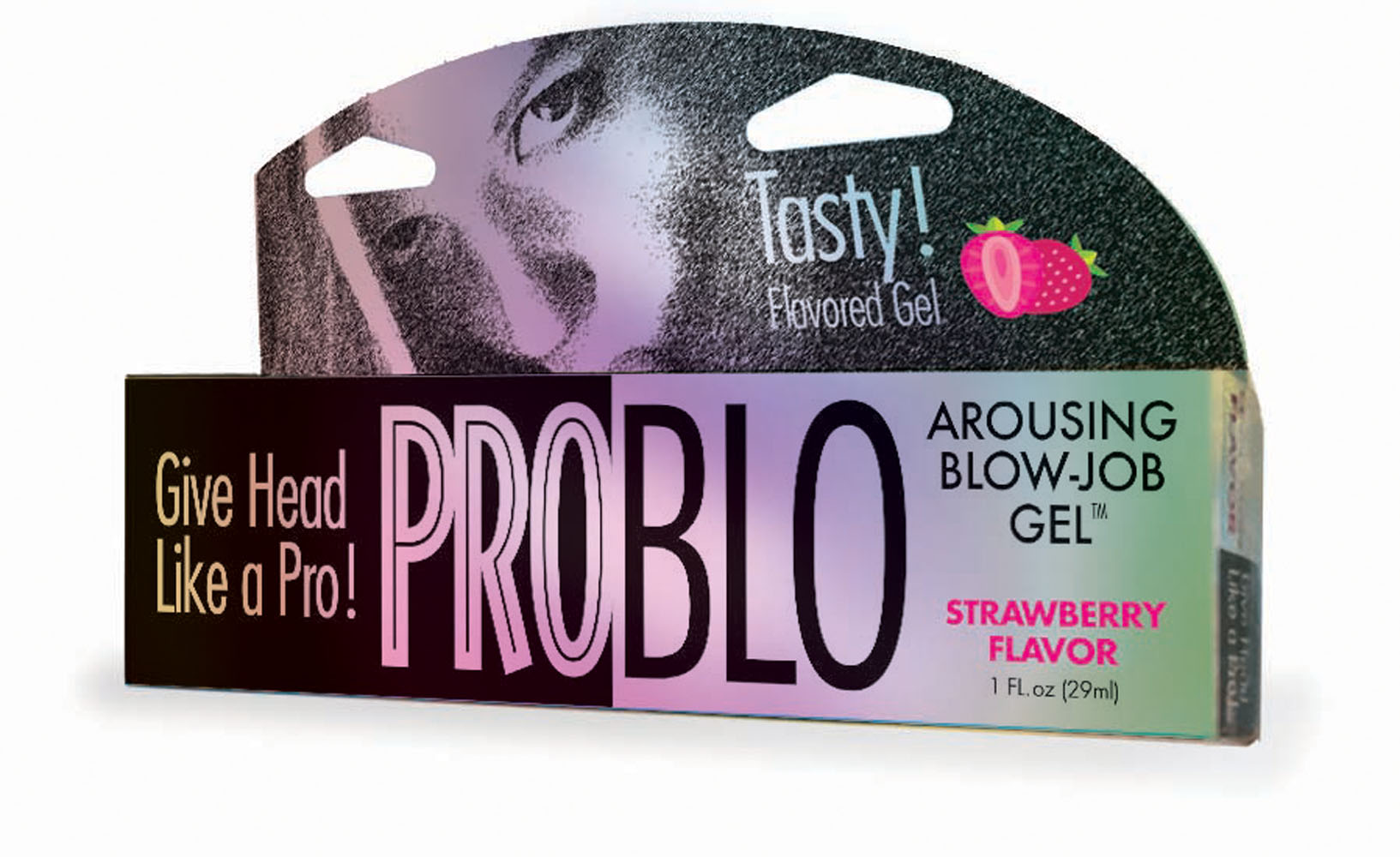 Problo Arousing Blow-Job Gel - Strawberry 1.5 Fl Oz 44ml-LG.