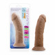 Au Naturel - 8 Inch Dildo With Suction Cup -  Mocha Image