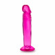 B Yours - Sweet n' Small 6 Inch Dildo With Suction Cup - Pink Image