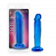 B Yours - Sweet n' Small 6 Inch Dildo With Suction Cup - Blue Image