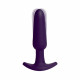 Bump Rechargeable Anal Vibe - Purple Image