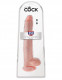 King Cock 14 Inch Cock With Balls - Light Image